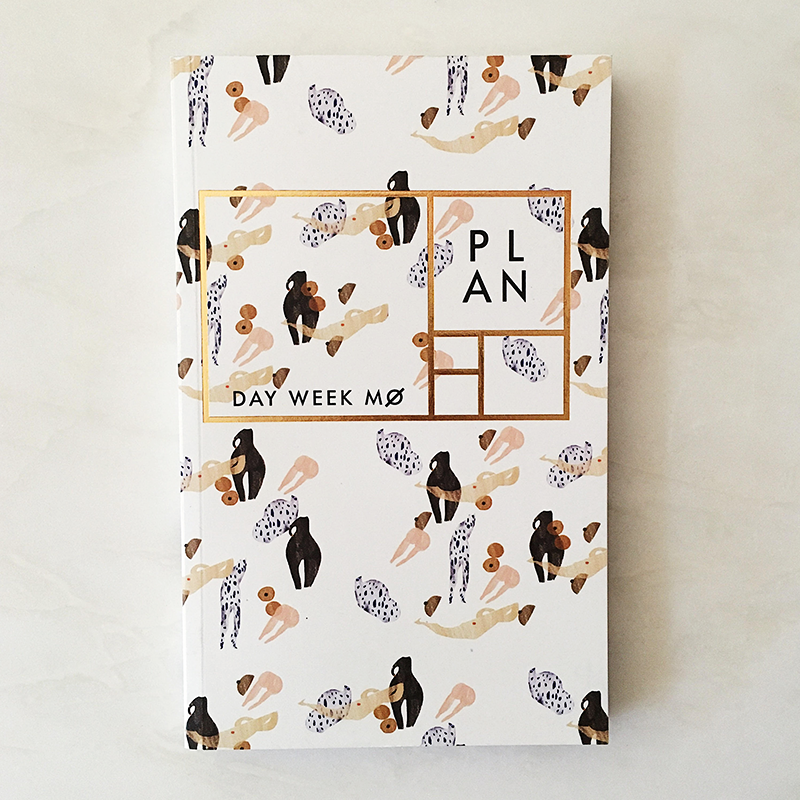 Body parts year-less planner - "Year of the Woman"