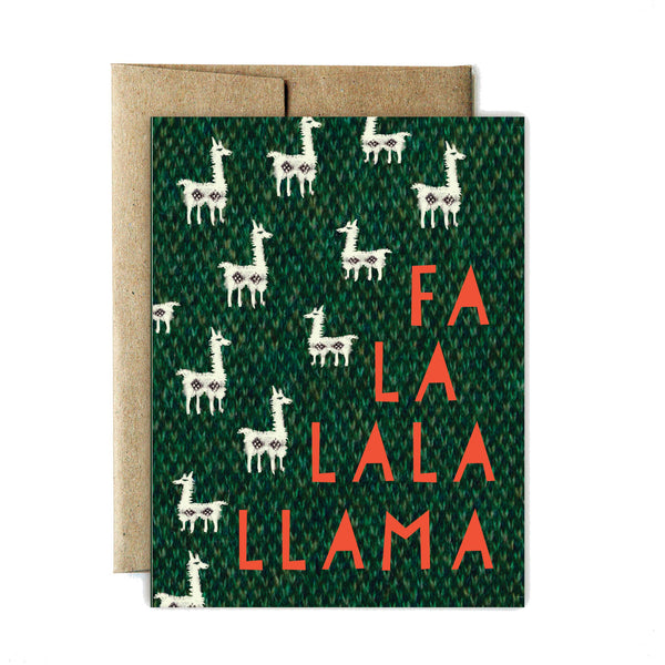 Fa La La La Llama Set - Ferme à Papier
