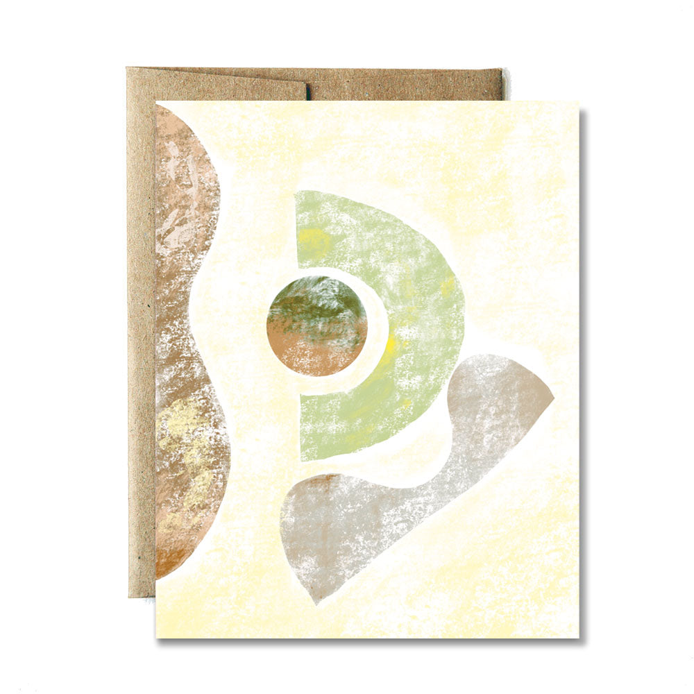 Cave shapes card