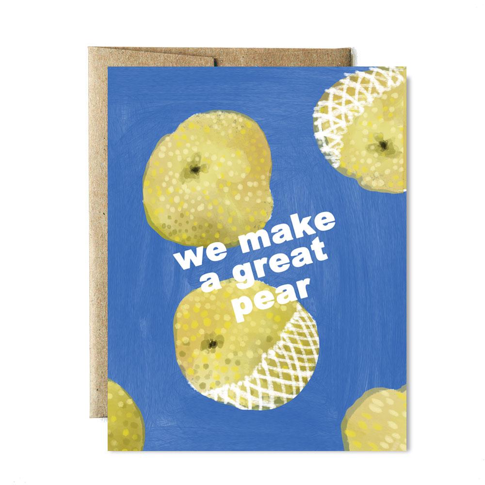 Great asian pear card