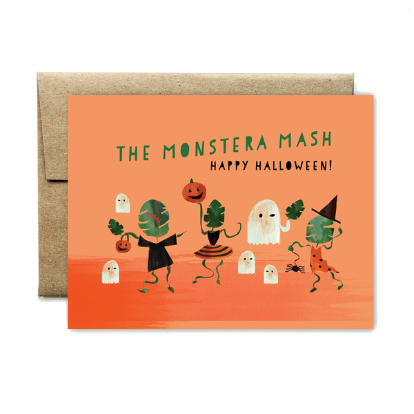 "Monstera" Mash Happy Halloween
