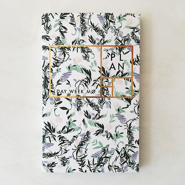 French Fern year-less planner
